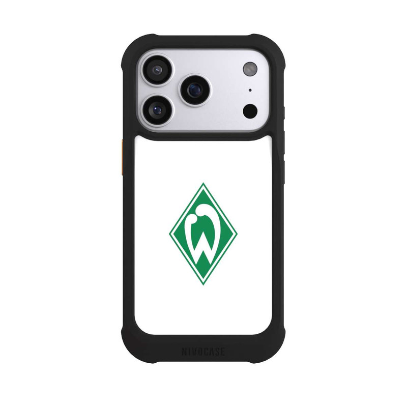 iPhone 17 Pro NIVOmax Logo auf Weiß - Werder Bremen