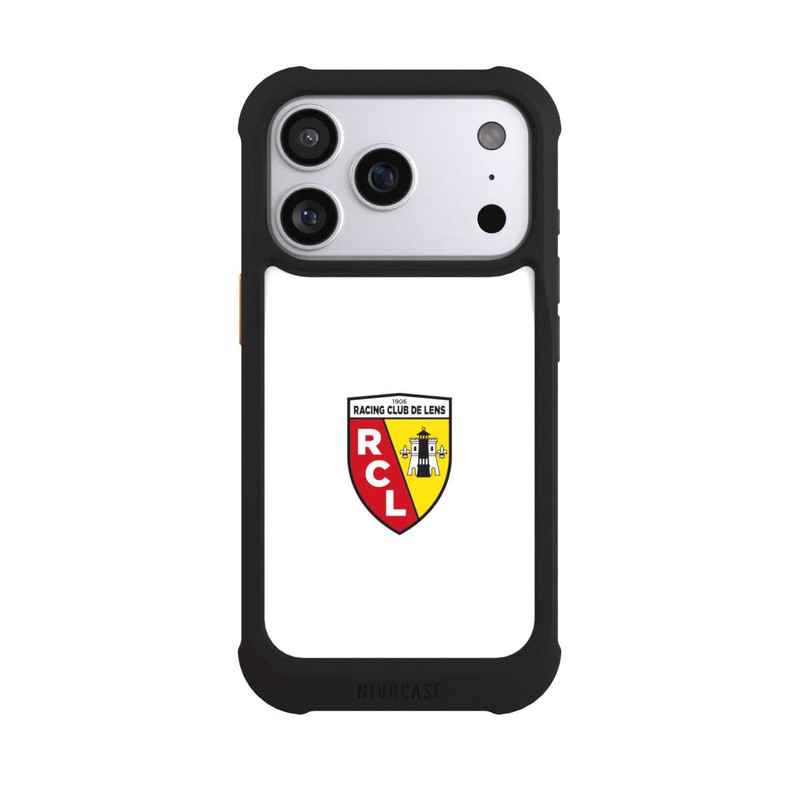 iPhone 17 Pro NIVOmax Logo RC Lens / Blanc