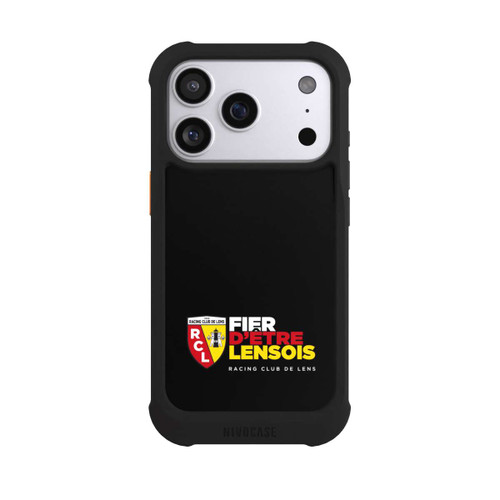 Apple iPhone 17 Pro NIVOmax Logo RCL en bas Noir