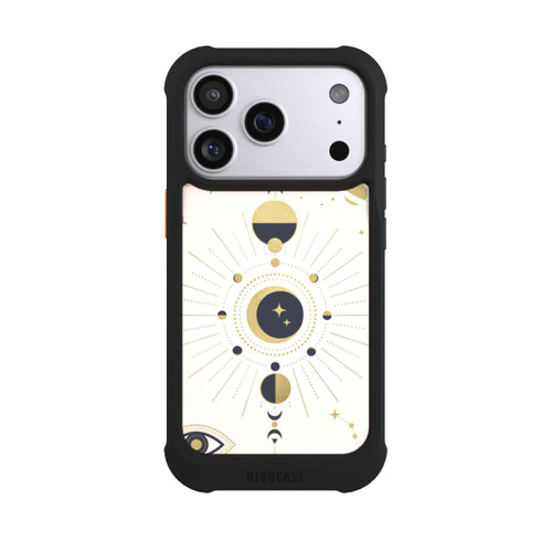 Apple iPhone 17 Pro NIVOmax Abstract Rose Gold Look