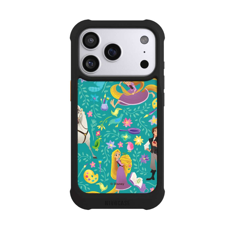iPhone 17 Pro NIVOmax Rapunzel Blue Pattern