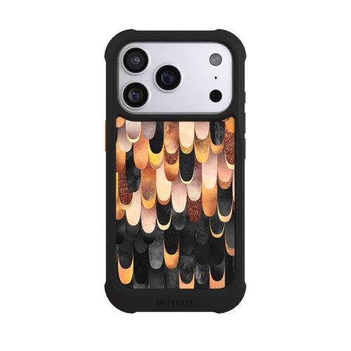 Apple iPhone 17 Pro NIVOmax Gefiedertes Kupfer und Schwarz