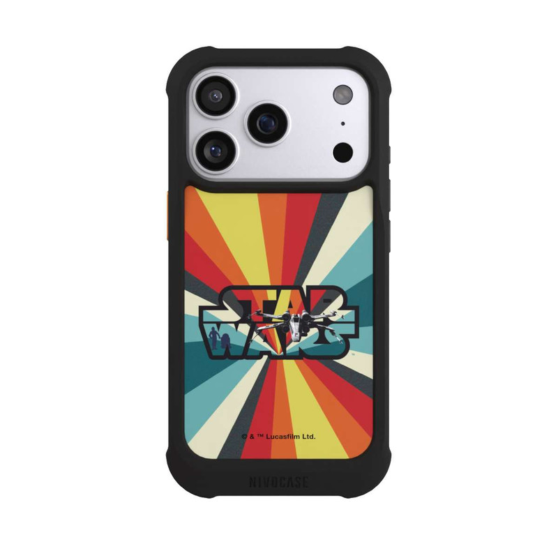 iPhone 17 Pro NIVOmax Retro X-Wing Star Wars Logo