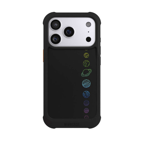 Apple iPhone 17 Pro NIVOmax Planètes colorées