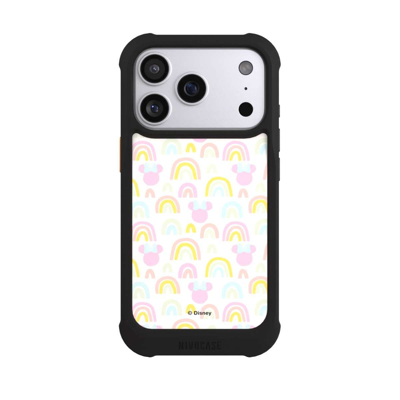 iPhone 17 Pro NIVOmax Minnie Rainbow Pattern