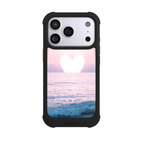 Apple iPhone 17 Pro NIVOmax Herz-Sonnenuntergang