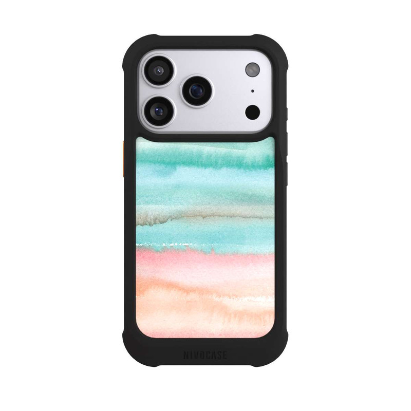 iPhone 17 Pro NIVOmax sommerlicher Farbverlauf Aquarell