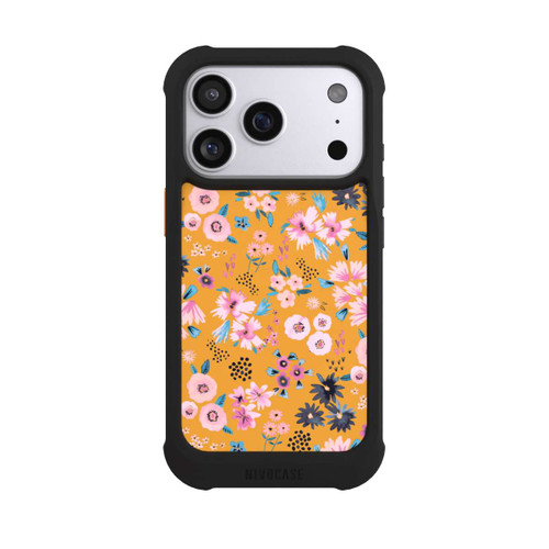 Apple iPhone 17 Pro NIVOmax Petites Fleurs Jaune Moutarde