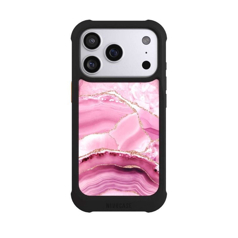 iPhone 17 Pro NIVOmax Meerjungfrauen Pink Marmor