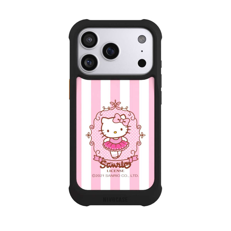 iPhone 17 Pro NIVOmax Hello Kitty Ballerina-Streifen