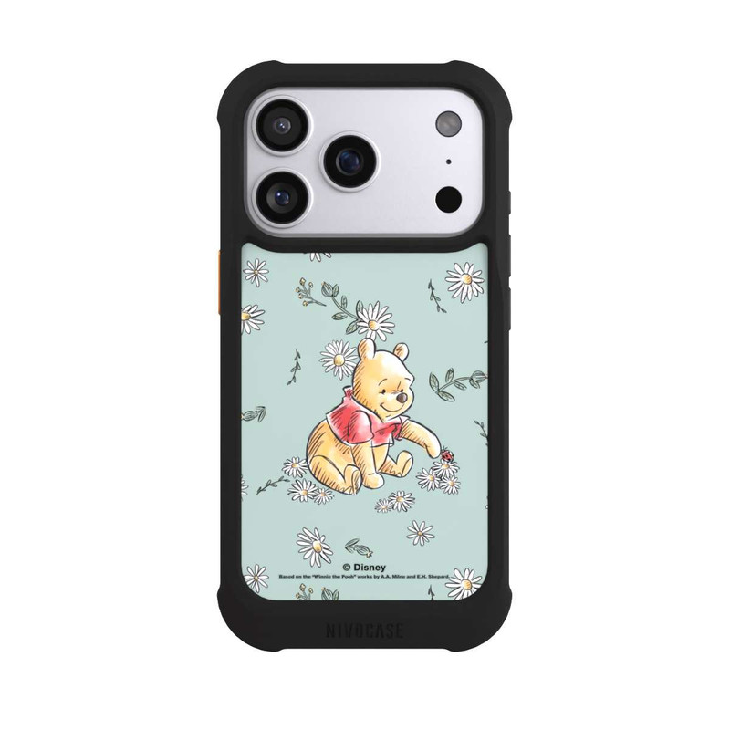 iPhone 17 Pro NIVOmax Winnie Puuh Gänseblümchen und Käfer Liebe