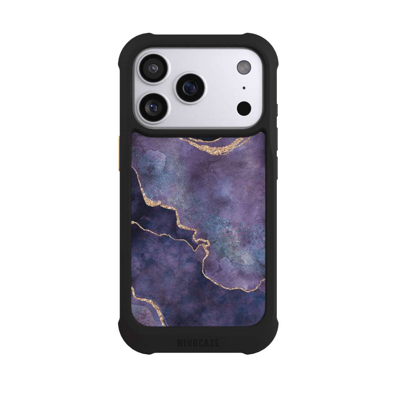 iPhone 17 Pro NIVOmax Lila Edelstein glamourös