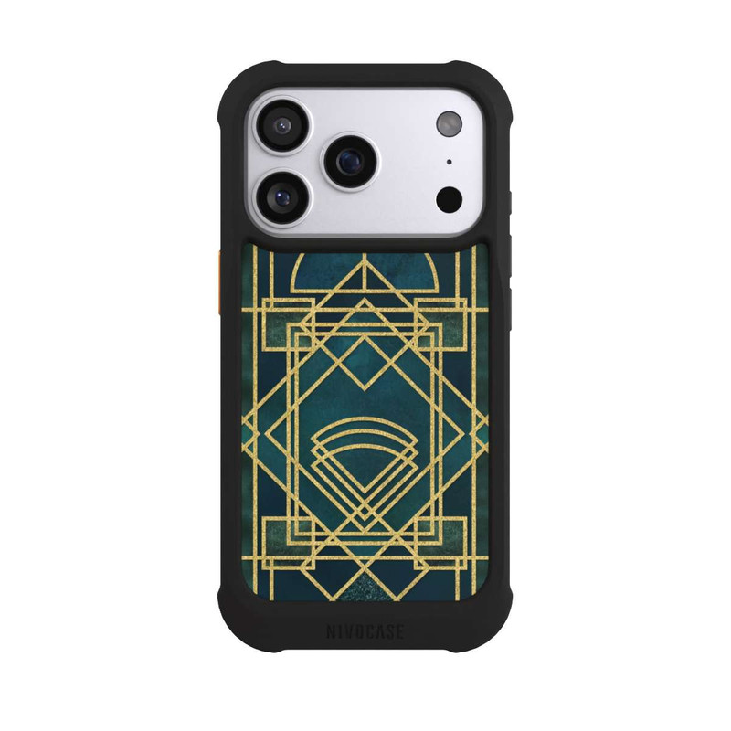iPhone 17 Pro NIVOmax Carré Art Déco
