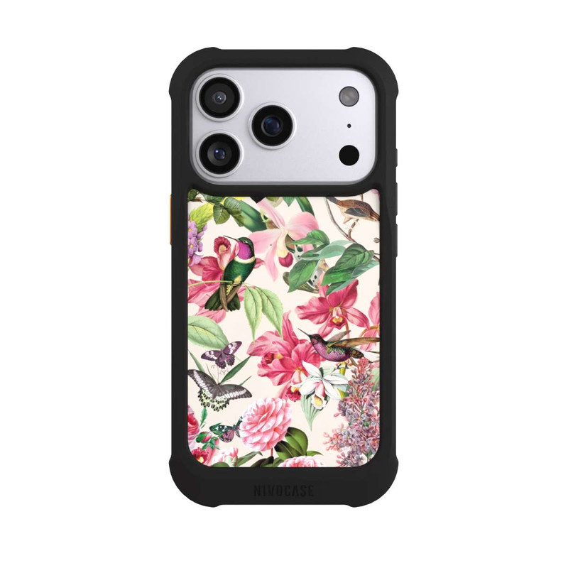 iPhone 17 Pro NIVOmax Colibris et roses