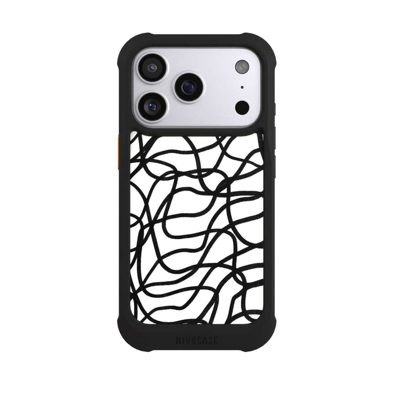 iPhone 17 Pro NIVOmax Schwarze Linien