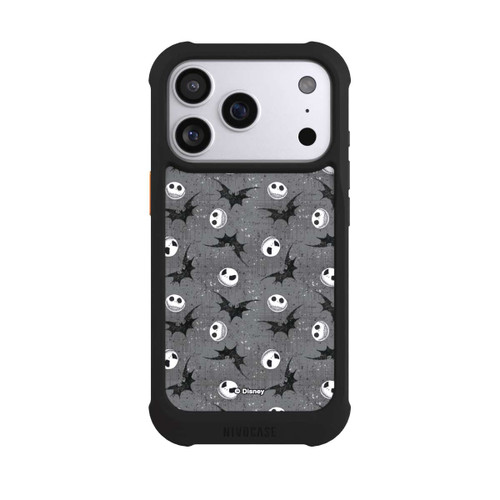 Apple iPhone 17 Pro NIVOmax Jack Grey Pattern Tim Burtons Nightmare before Christmas
