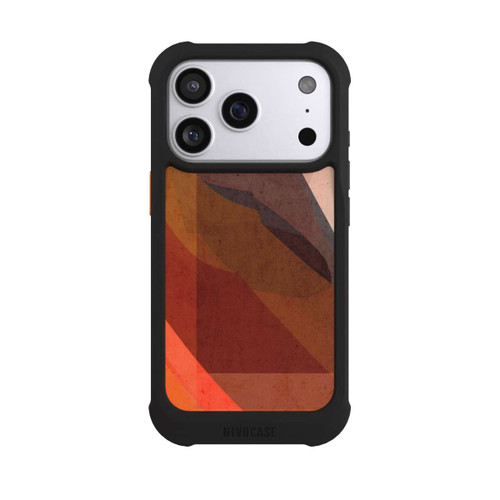 Apple iPhone 17 Pro NIVOmax Vague rouge rouille