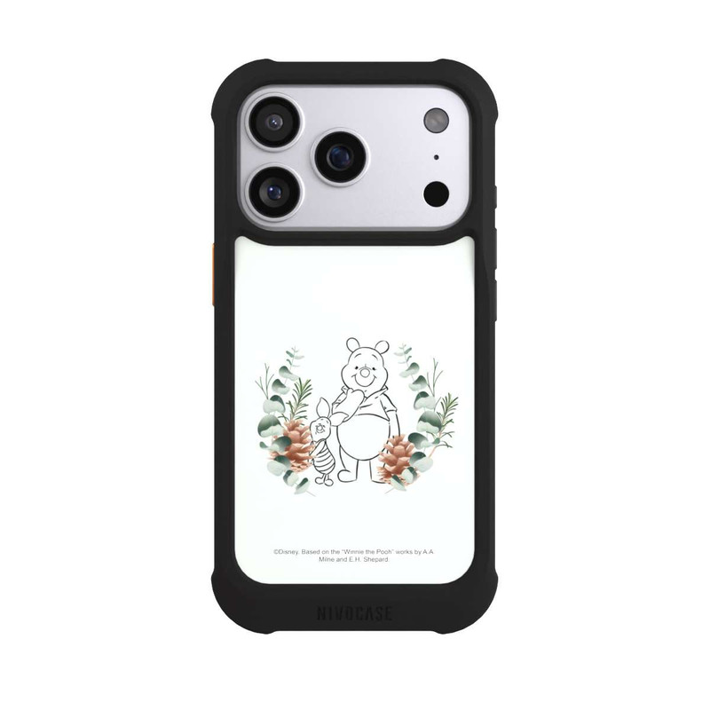 iPhone 17 Pro NIVOmax Grüne Liebe Puuh und Ferkel
