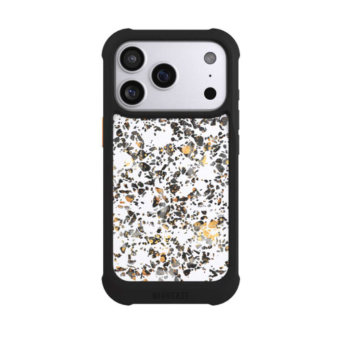 Apple iPhone 17 Pro NIVOmax Gold Speckled Terrazzo