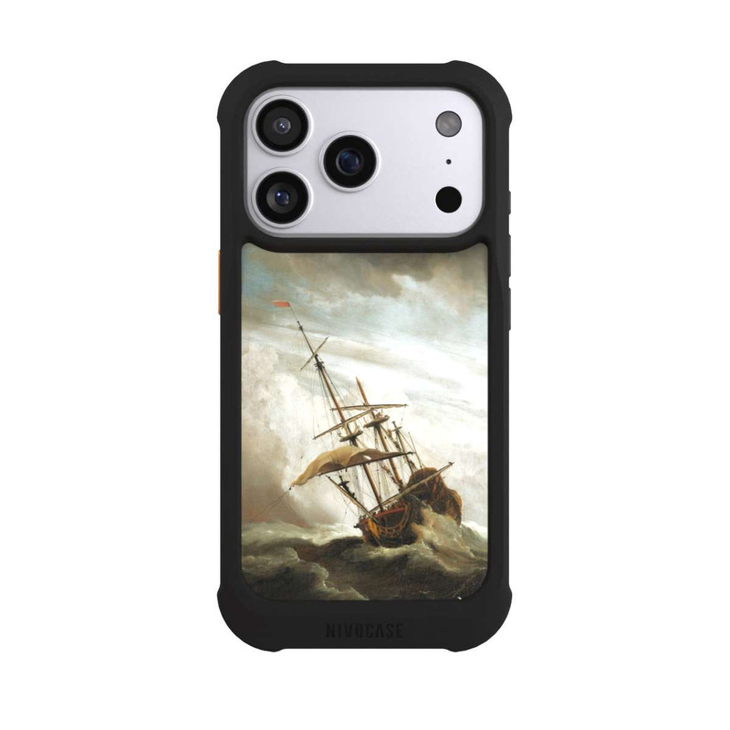 iPhone 17 Pro NIVOmax A Ship on the High Seas Caught by a Squall