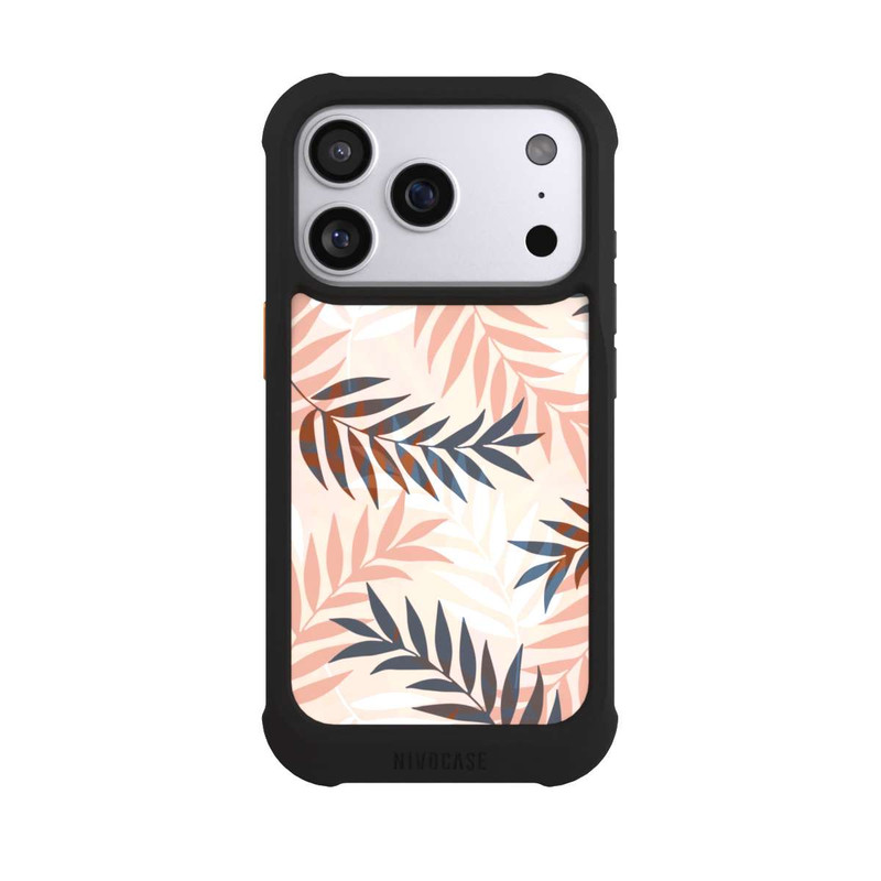 iPhone 17 Pro NIVOmax Thème Pastel Palms