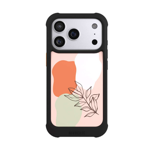 Apple iPhone 17 Pro NIVOmax Modèle botanique abstrait 1