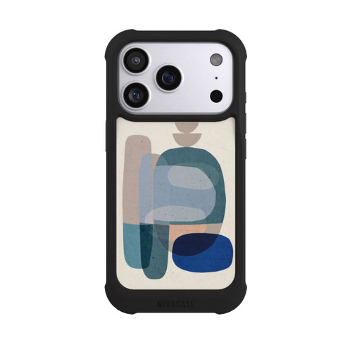 Apple iPhone 17 Pro NIVOmax Pierres n° 3 Bleu