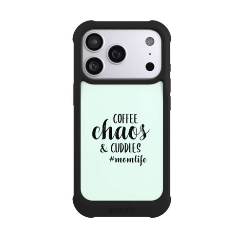 Apple iPhone 17 Pro NIVOmax Coffee Chaos Cuddles Green