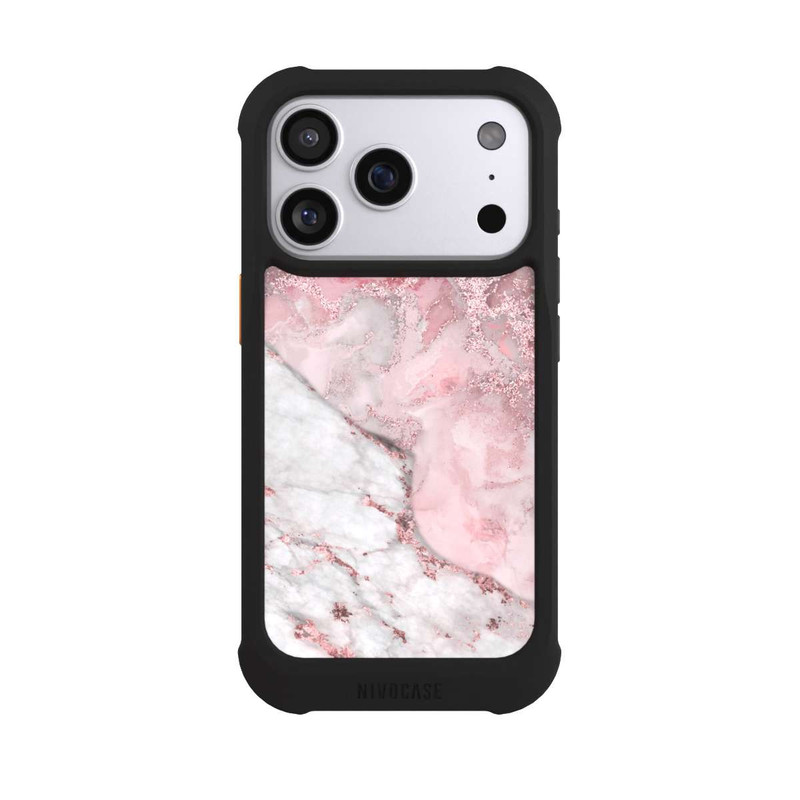 iPhone 17 Pro NIVOmax Pink Marble 3