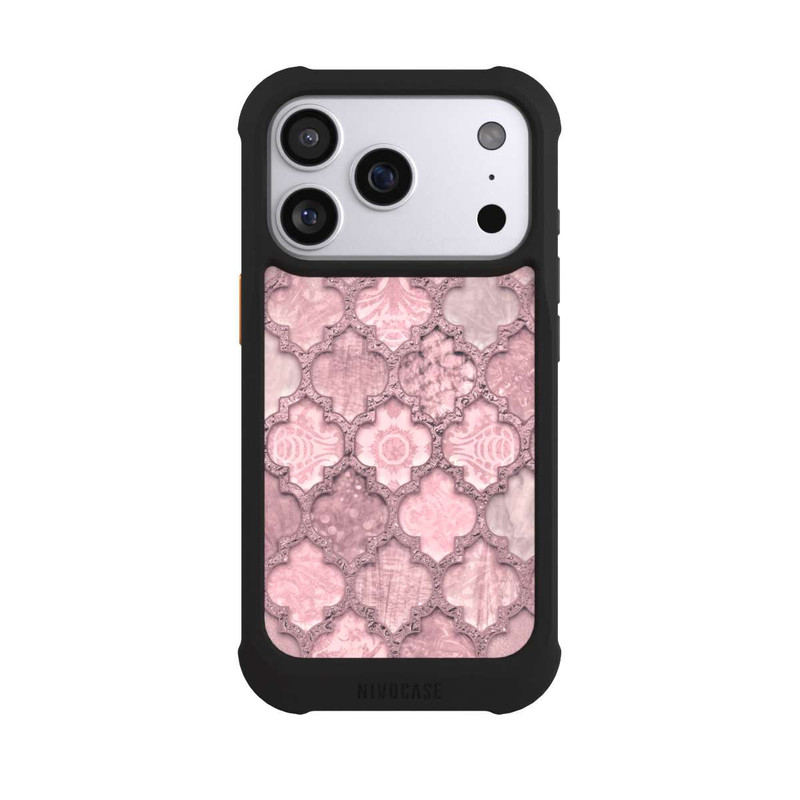 iPhone 17 Pro NIVOmax Marokko Fliesen rosa