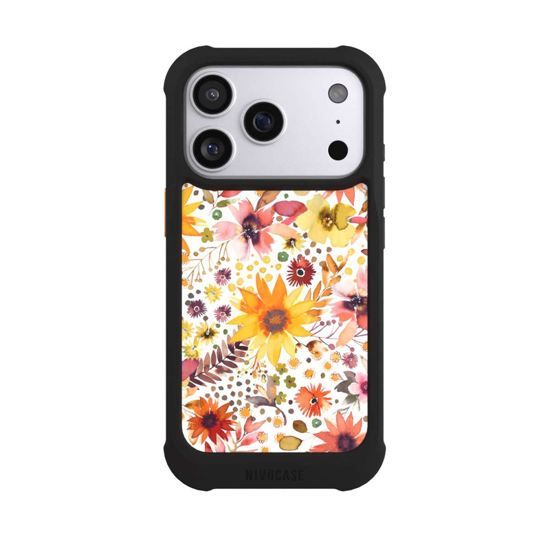 iPhone 17 Pro NIVOmax Blumenaquarellblüten
