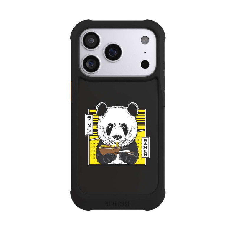 iPhone 17 Pro NIVOmax Panda und Ramensuppe