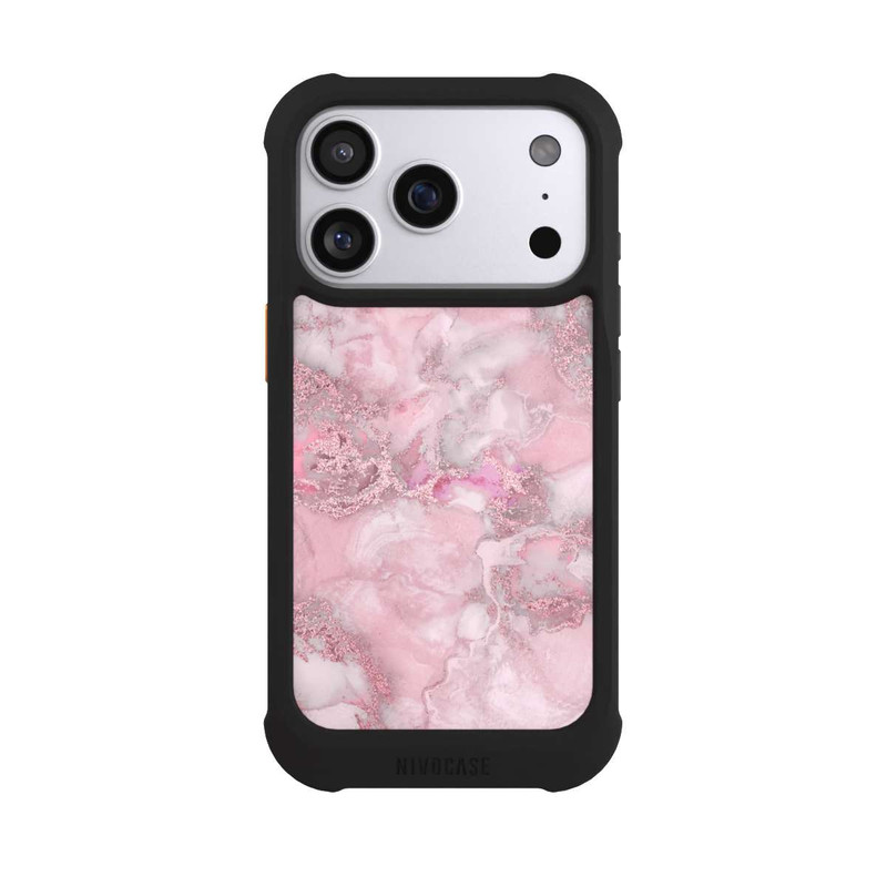 iPhone 17 Pro NIVOmax Alcohol Ink Pink