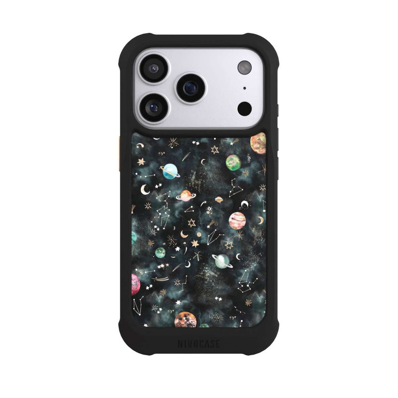 iPhone 17 Pro NIVOmax Sternbild Planeten Galaxie