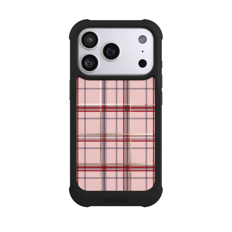 iPhone 17 Pro NIVOmax TARTAN ROSE