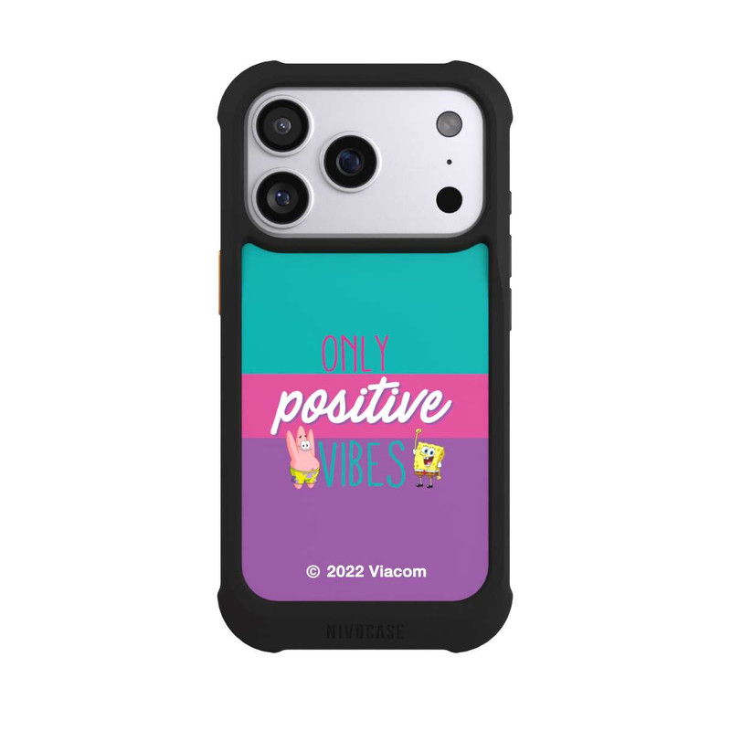 iPhone 17 Pro NIVOmax  Spongebob - Only Positive Vibes