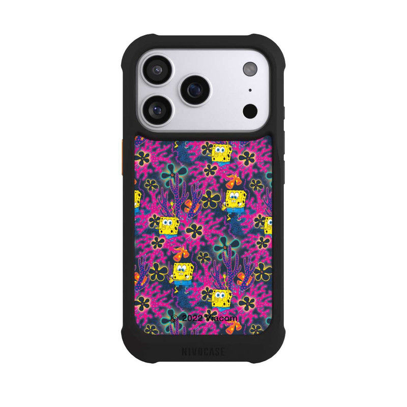 iPhone 17 Pro NIVOmax Spongebob - Coral Muster