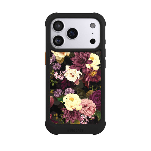 Apple iPhone 17 Pro NIVOmax Fleurs Sombres &amp; Abeilles