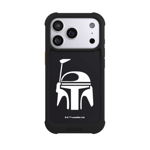 Apple iPhone 17 Pro NIVOmax Boba Fett Helmet Black