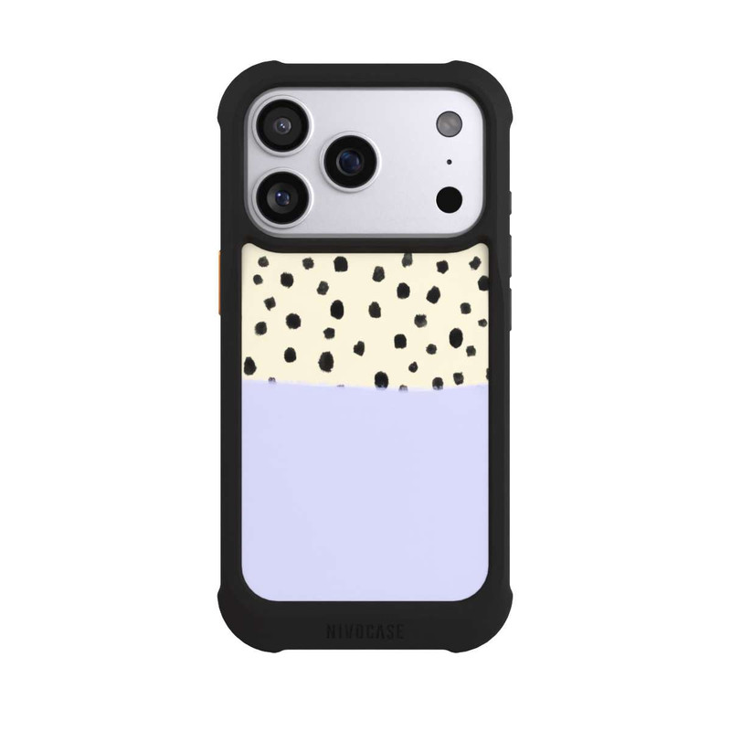 iPhone 17 Pro NIVOmax Tupfen Boho Pastell