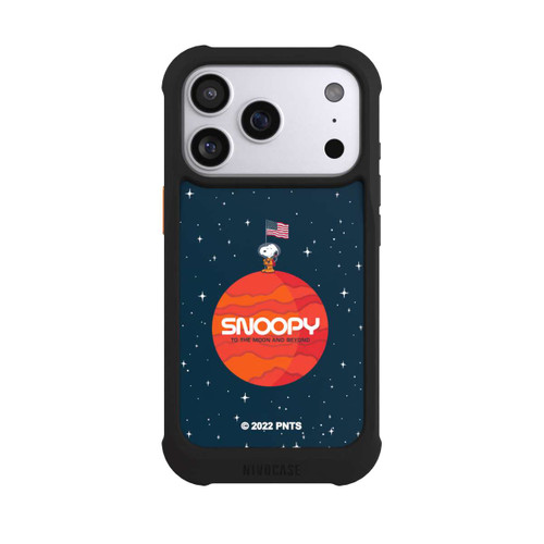 Apple iPhone 17 Pro NIVOmax Snoopy Space Traveller Orange