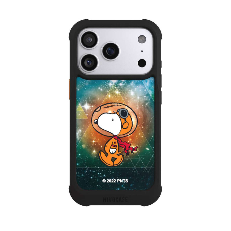 iPhone 17 Pro NIVOmax Snoopy Weltraumreisender Grün