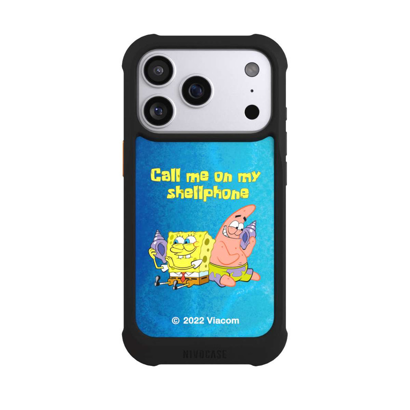 iPhone 17 Pro NIVOmax Bob L'Éponge - Call Me On My Shellphone