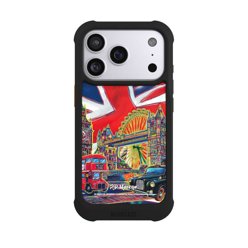 iPhone 17 Pro NIVOmax London City Art By P.D. Moreno