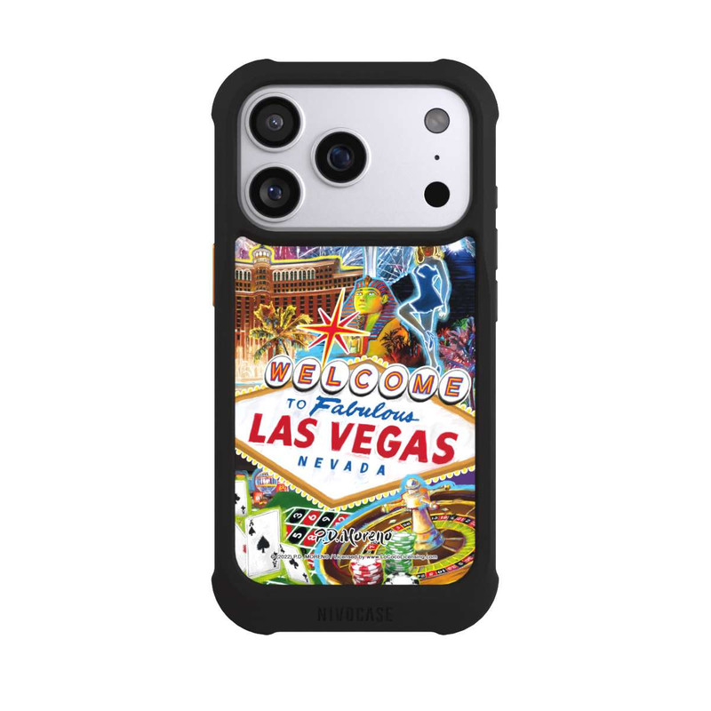 iPhone 17 Pro NIVOmax Las Vegas Art par P.D. Moreno