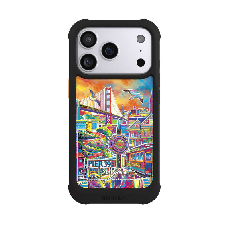iPhone 17 Pro NIVOmax San Francisco Art By P.D. Moreno