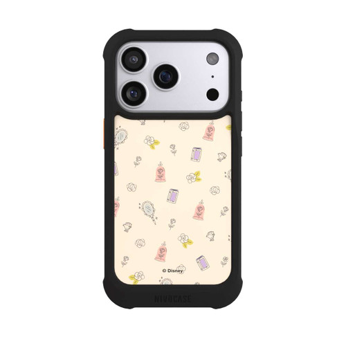 Apple iPhone 17 Pro NIVOmax Princess Accessoires Pattern Beige Disney Princess 