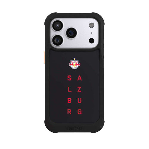 Apple iPhone 17 Pro NIVOmax FC RB Salzburg Schriftzug Rot