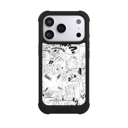 Apple iPhone 17 Pro NIVOmax BD Astérix Blanc &amp; Noir