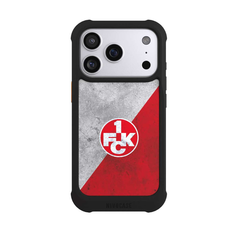 iPhone 17 Pro NIVOmax 1.FC Kaiserslautern-Beton Logo red